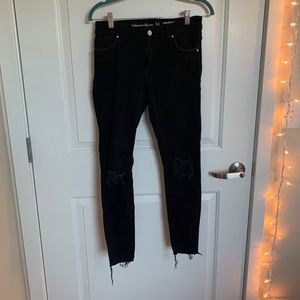Black Bik Bok distressed jeans